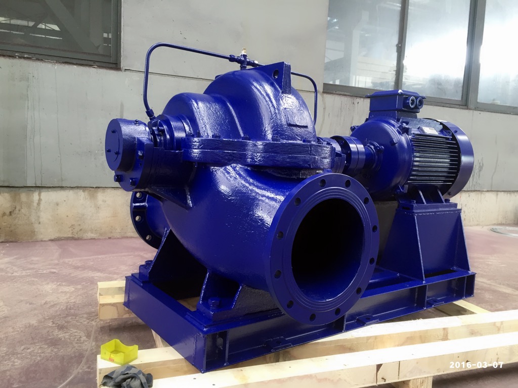 Introductio ad horizontalem split structuram duplici-suctu centrifugal pumps