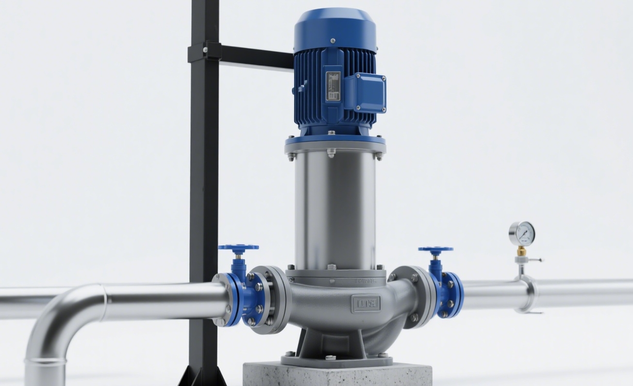 Potest centrifuga pumps esse installed verticaliter?