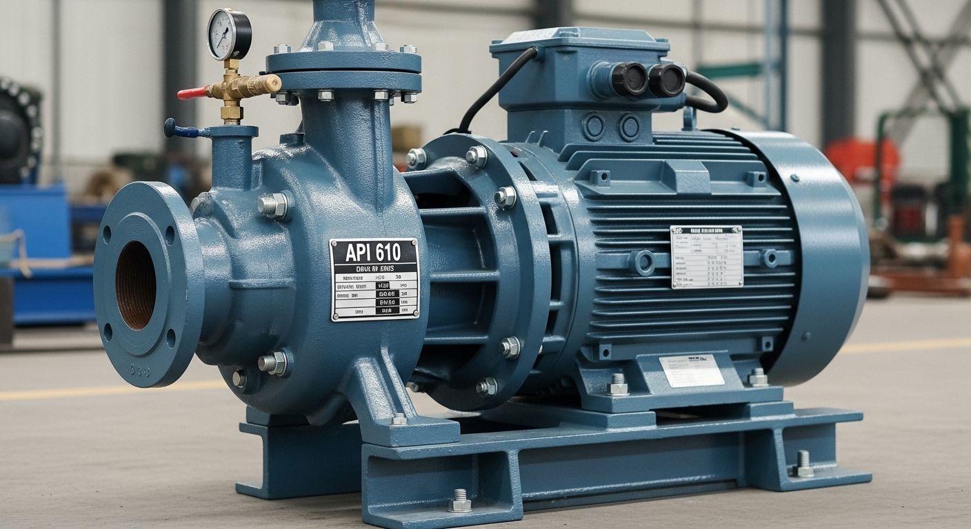 Et standardized procedendi et key puncta ad API610 oleum Pumps