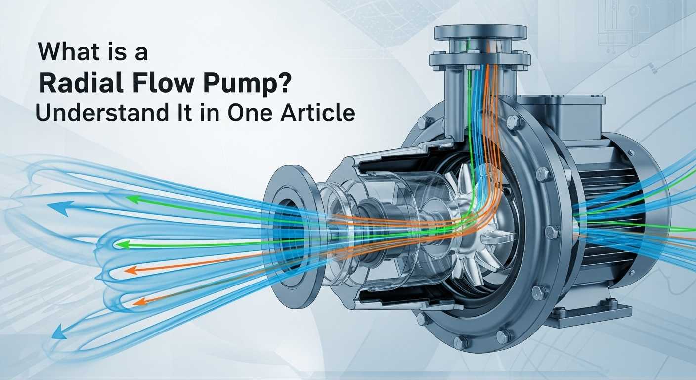 What is a Radial flow Pump? Intellige in uno articulo