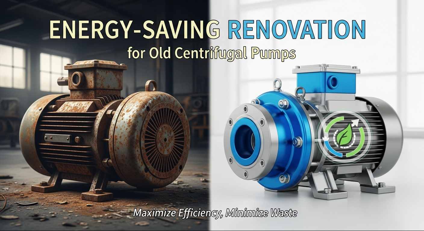Energy-saving renovatio pro Vetus Centrifuga Pumps