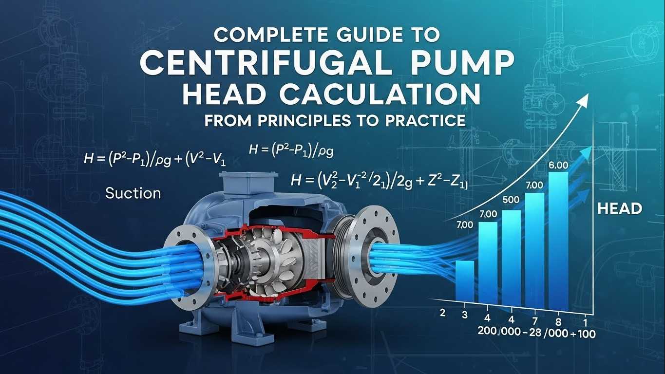 Perficere Guide ad Centrifugae Pump Head Calculus: Ex Principiis ad Practice