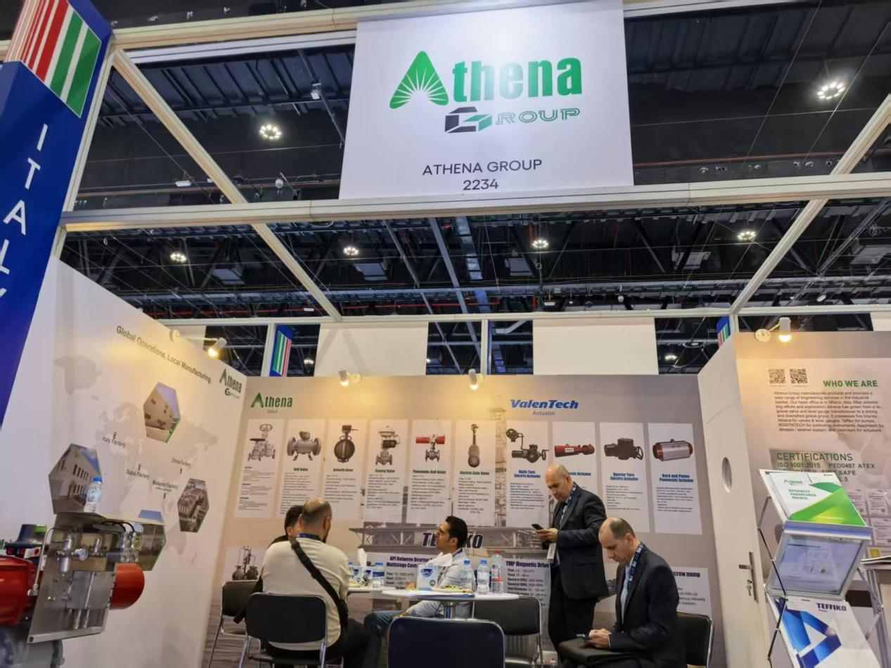 Athena Industrial Joins Manus cum TEFFIKO ut luceat ad ADIPEC 2025