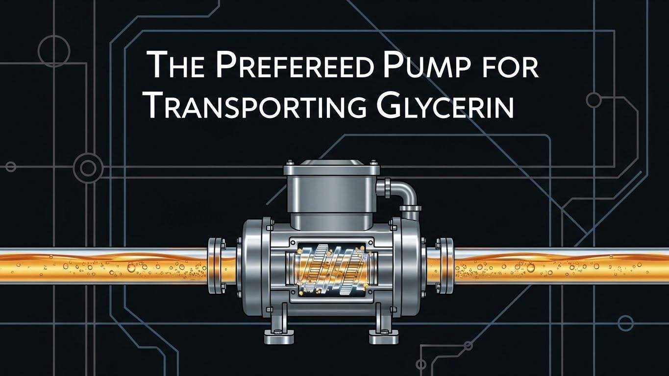 Maluit Pump ad transportandum Glycerin