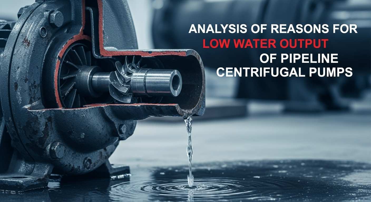 Analysis Rationes Aquae Minimum Output of Pipeline Centrifugae Pumps
