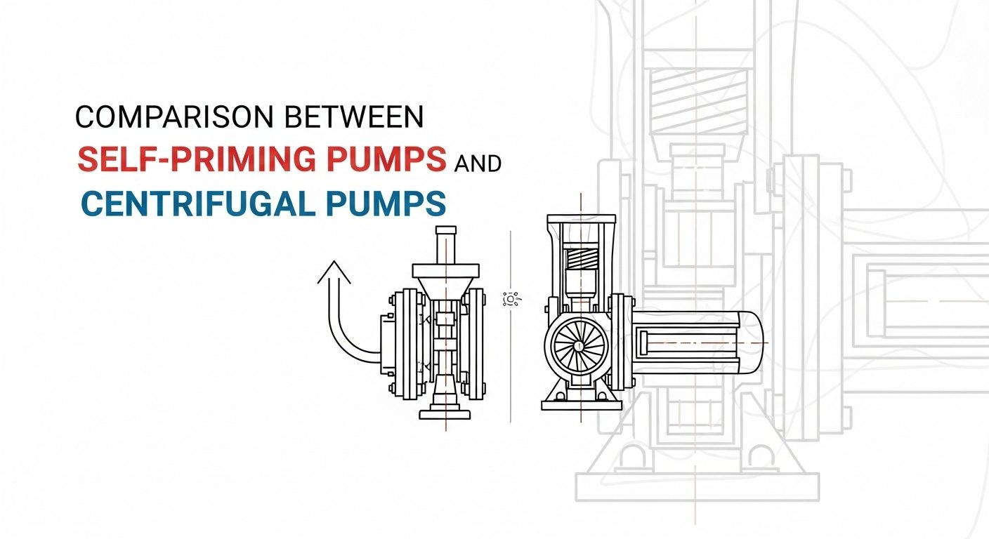 Comparatio Inter Self-Priming Pumps et Centrifugae Pumps