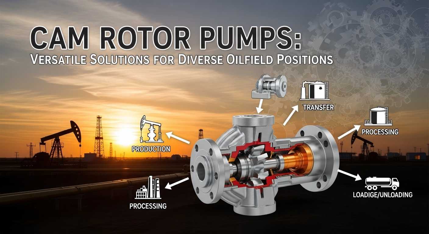 Quae loca in Oilfields uti possunt Cam Rotor Pumps?