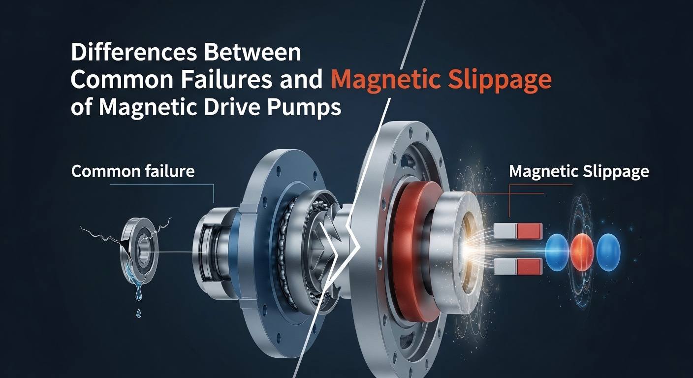 Differences Inter Communia delicta et Magnetica Slippage de Magnetic Coegi Pumps