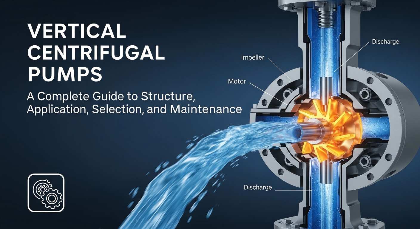 Verticali Centrifugae Pumps: A Rector ad structuram, Applicationem, Electionem et Sustentationem