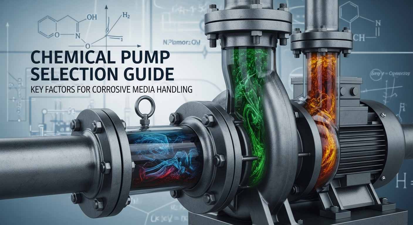 Chemical Pump Electio Guide: Key Factors ad Corrosive Media Tractantem