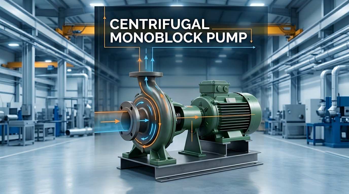 Quid est Pump Centrifuga Monoblock? Integra Analysis operandi Principii, structuralis Features et Applications