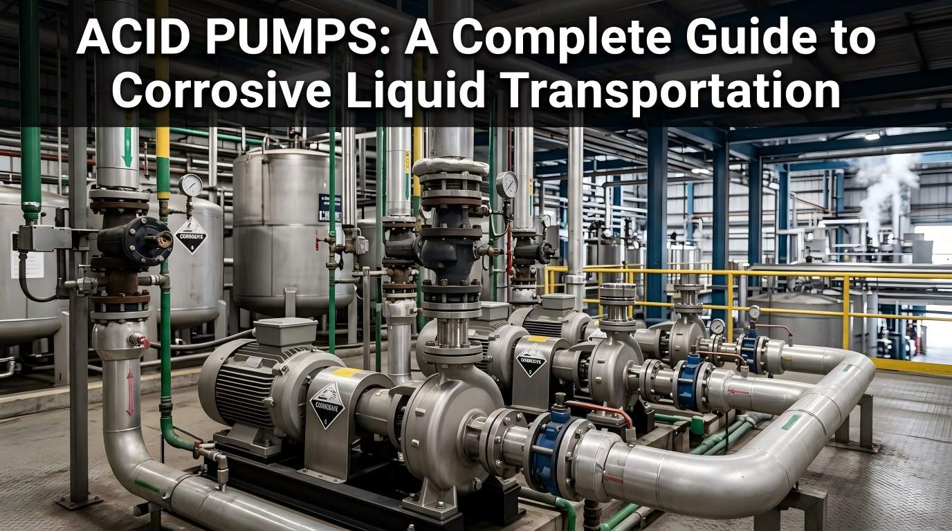 Acidum pumps: A Guide ad Corrosive Liquid Transportation