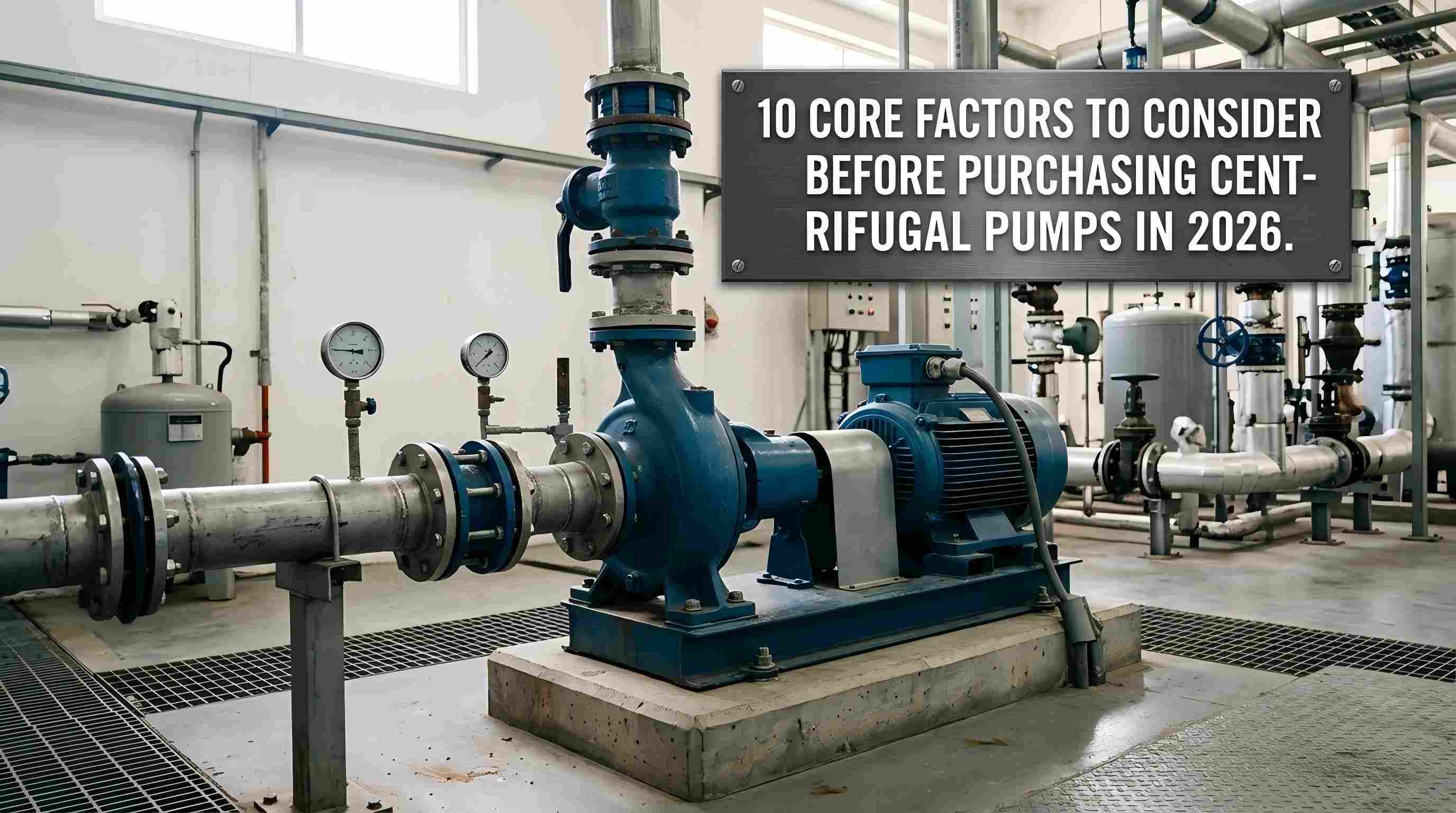 X Core factores considera ante acquisitionem Centrifugae pumps in MMXVI