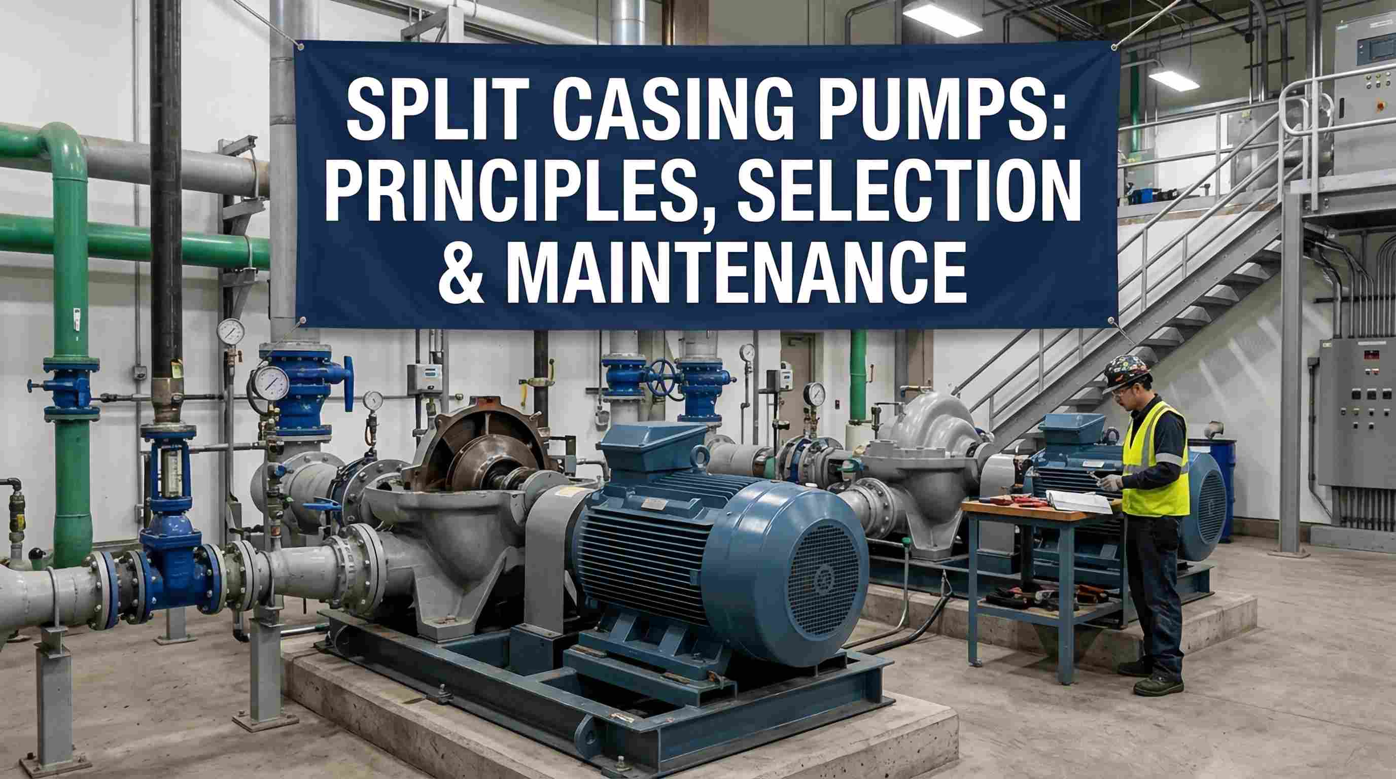 Scinditur Casing Pumps: Principia, Electio & Sustentacionem