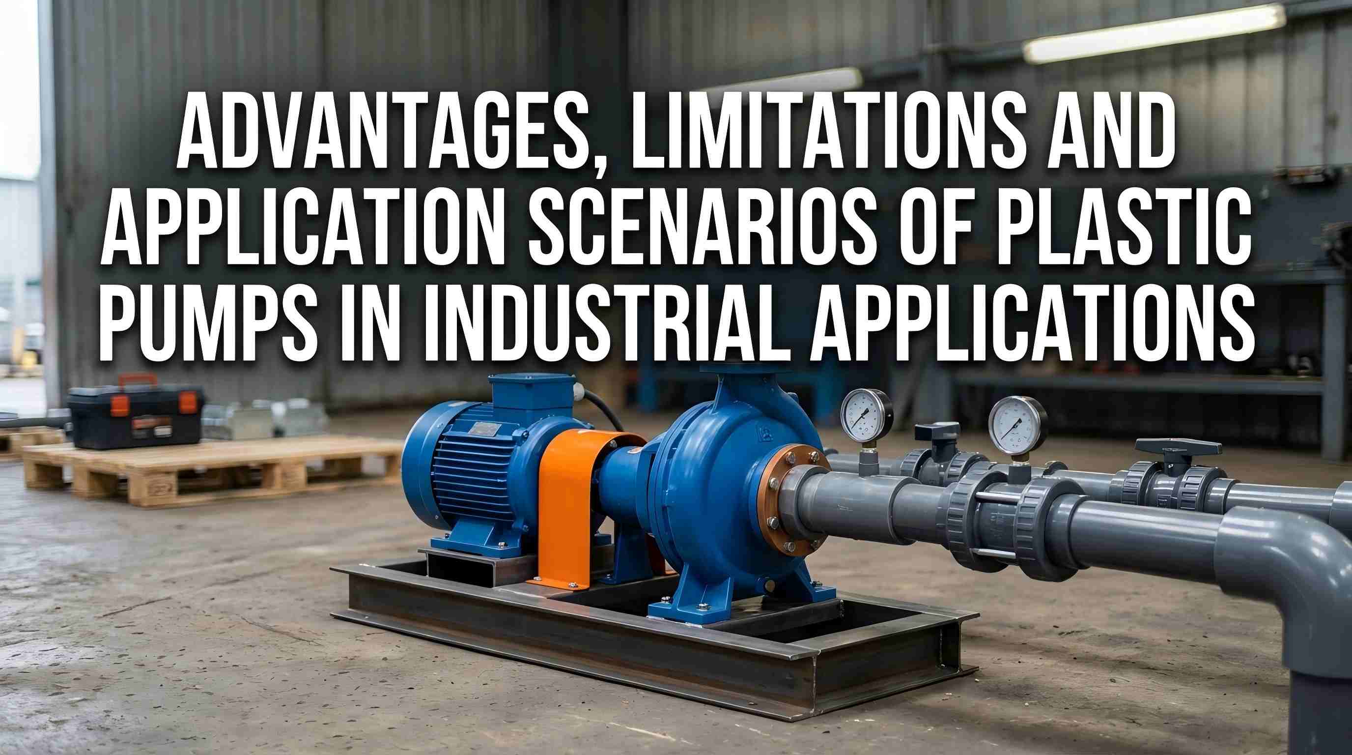 Commoda, limitationes et applicationes missionum Plastic Pumps in Industrial Applications