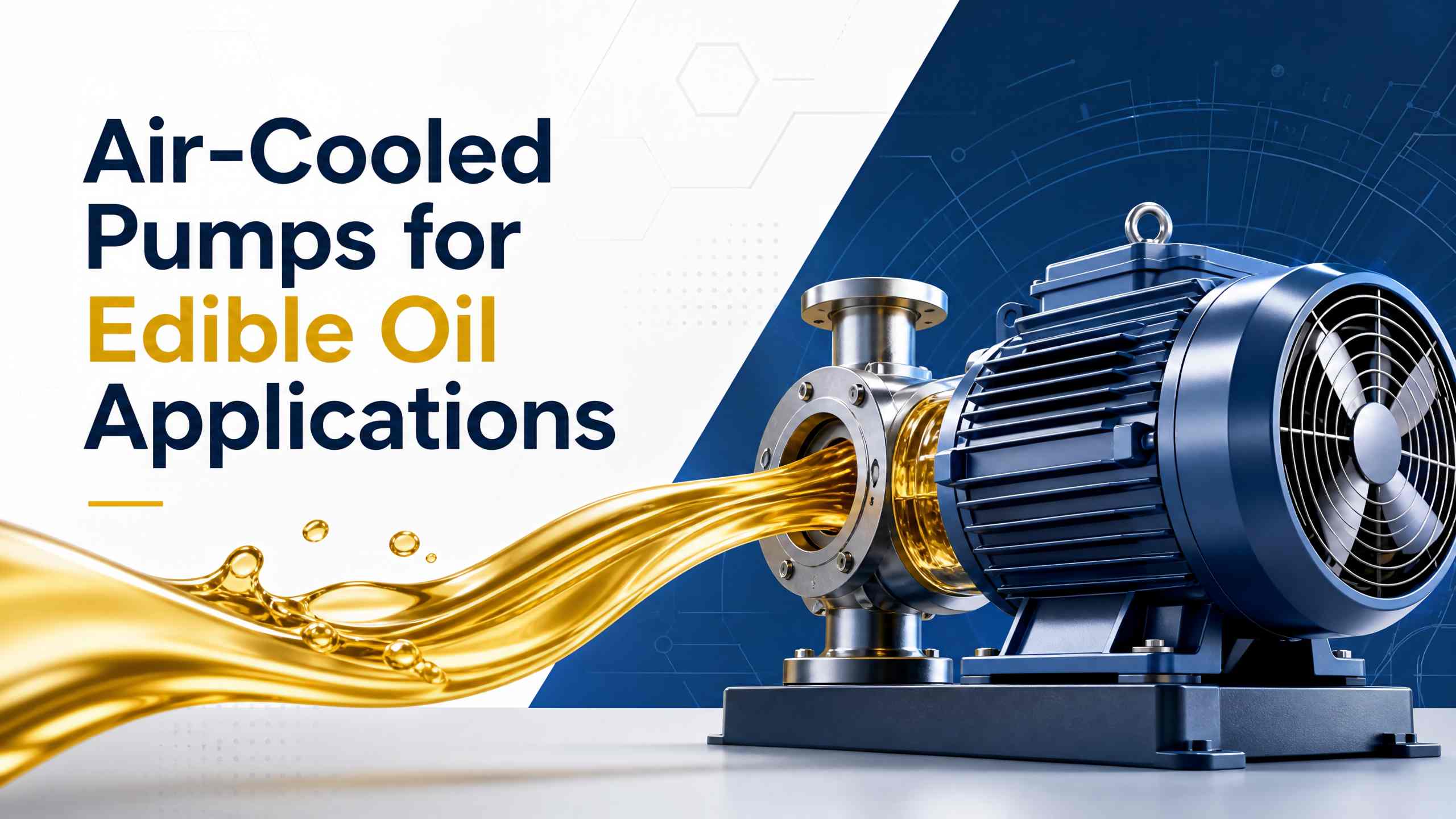 Air-Cooled Pumps oleum Applications pro Edulis: A Comprehensiva Analysis Principiorum, Commoda et Exemplar Electio