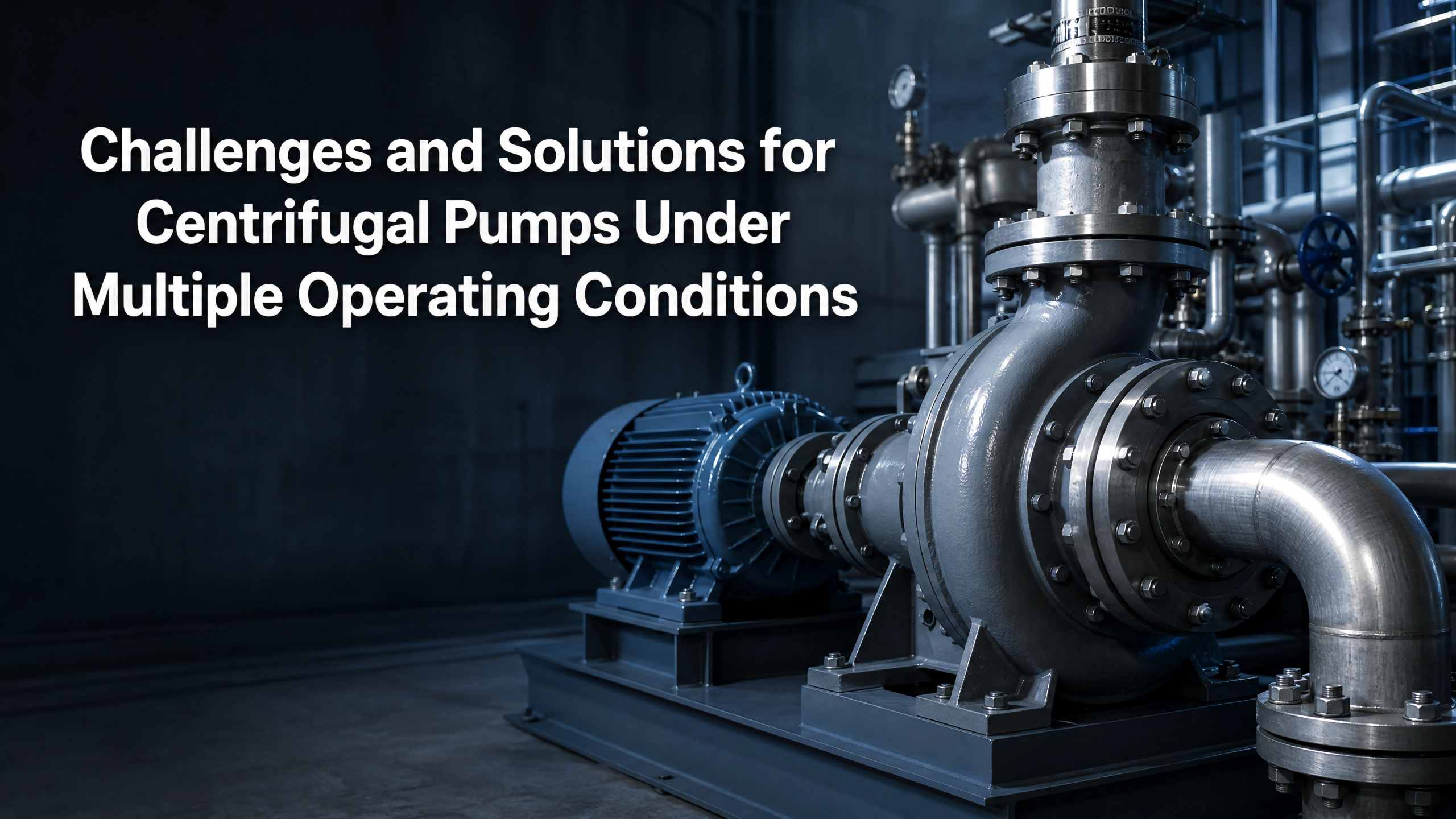 Provocationes et solutiones pro Centrifugae Pumps sub Multiplex Operating Conditions