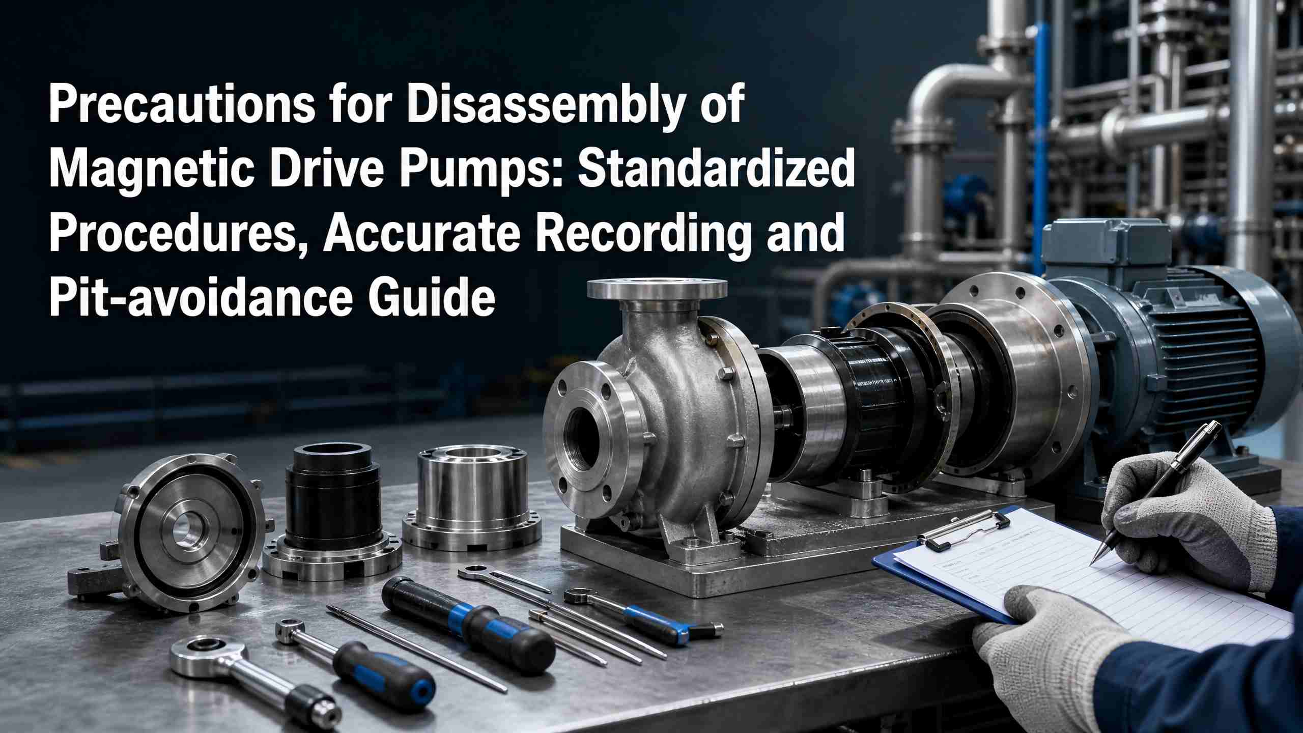 Cautiones pro Disassembly of Magnetic Drive Pumps: Standard Procedendi, Accurate Recording & Pit‑evitandi Guide