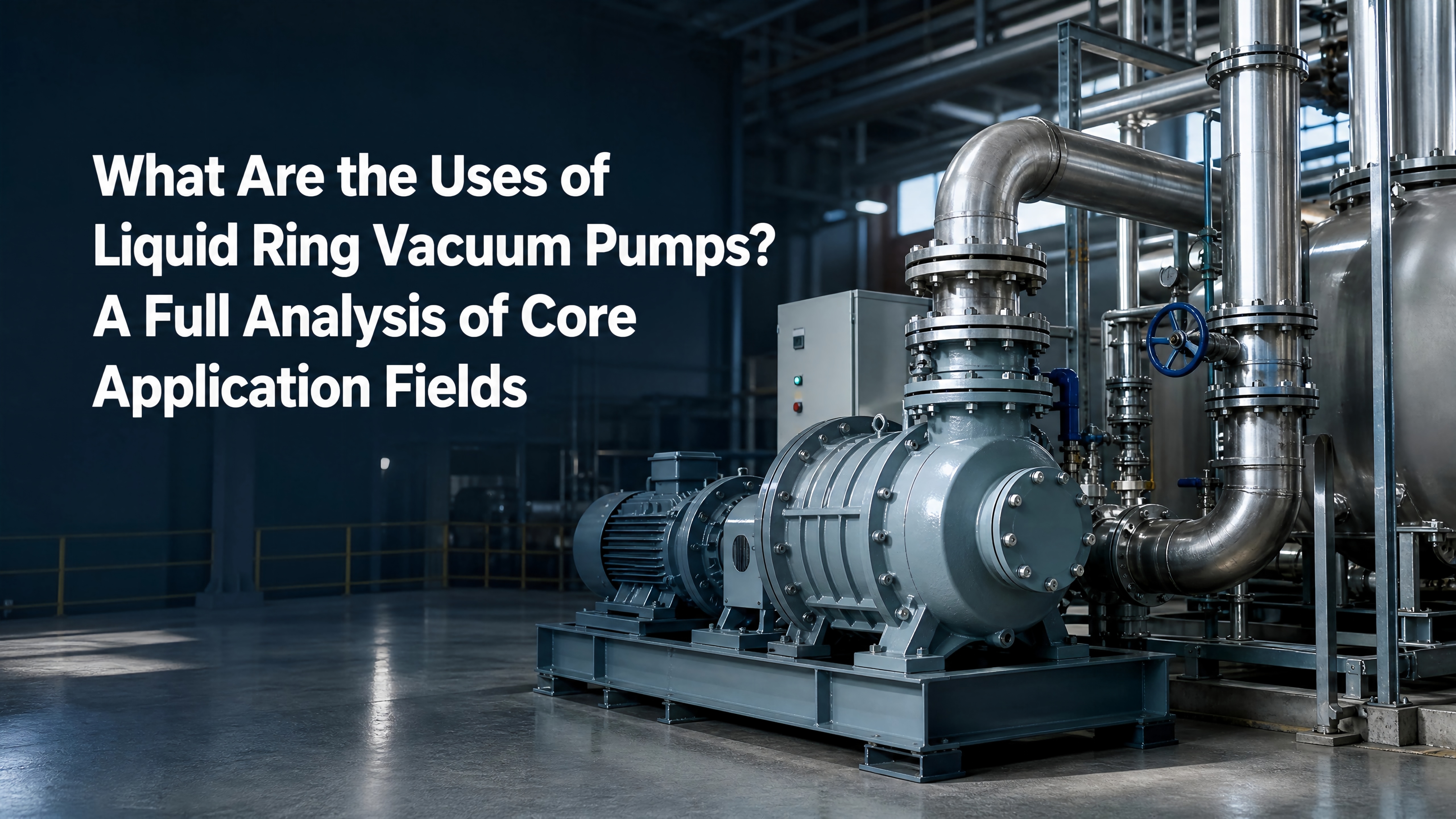 Quid sunt Usus Liquid Ring Vacuum Pumps? A Full Analysis of Core Application Fields