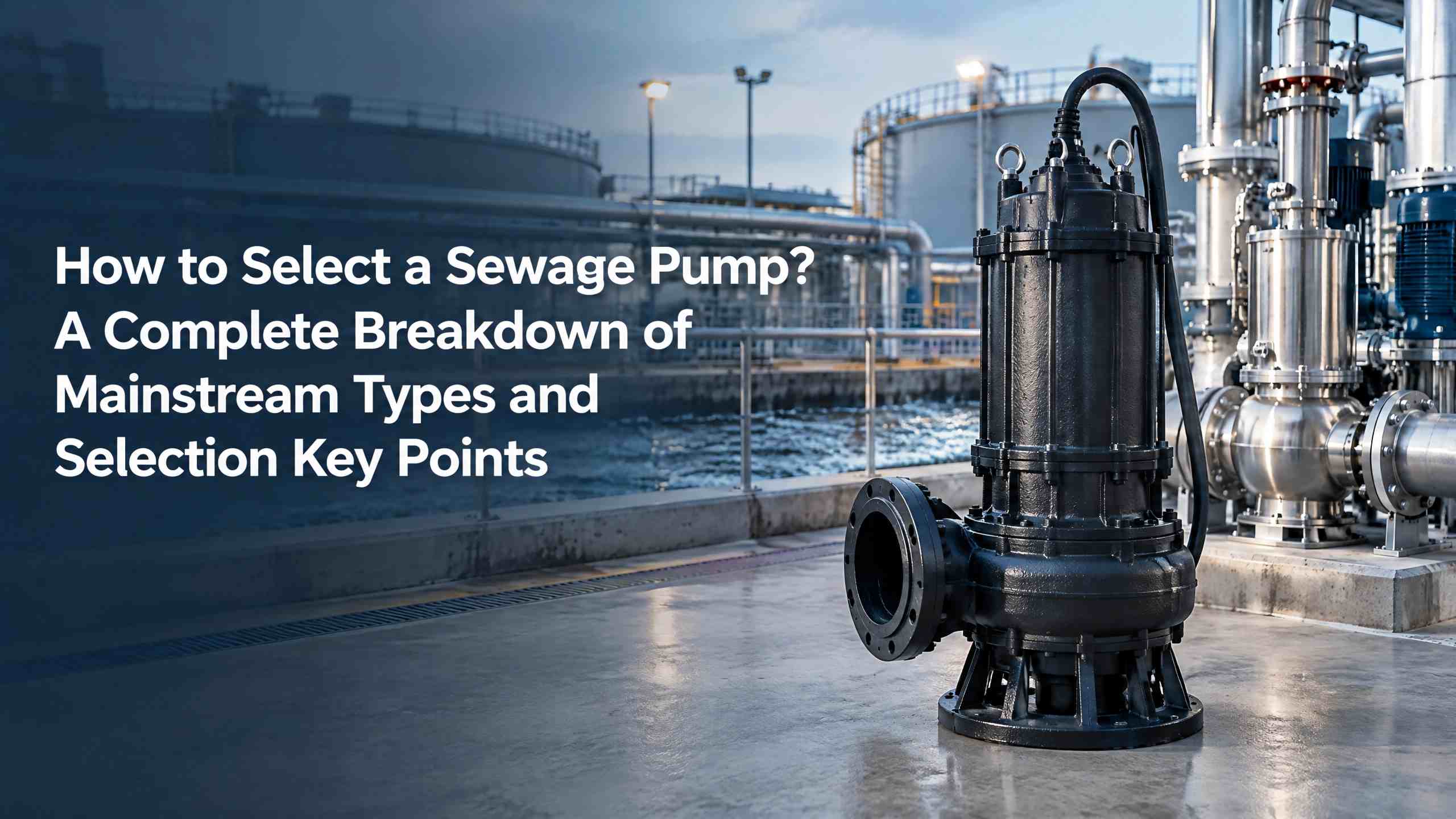 Quam eligere Sewage Pump A Complete Naufragii amet Genera et Electio Key Points