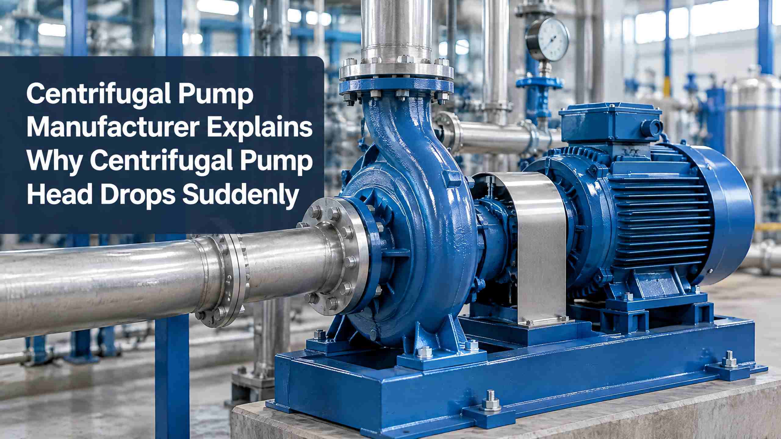 Centrifugae Pump Manufacturer est cur Centrifugae Pump caput Guttae subito
