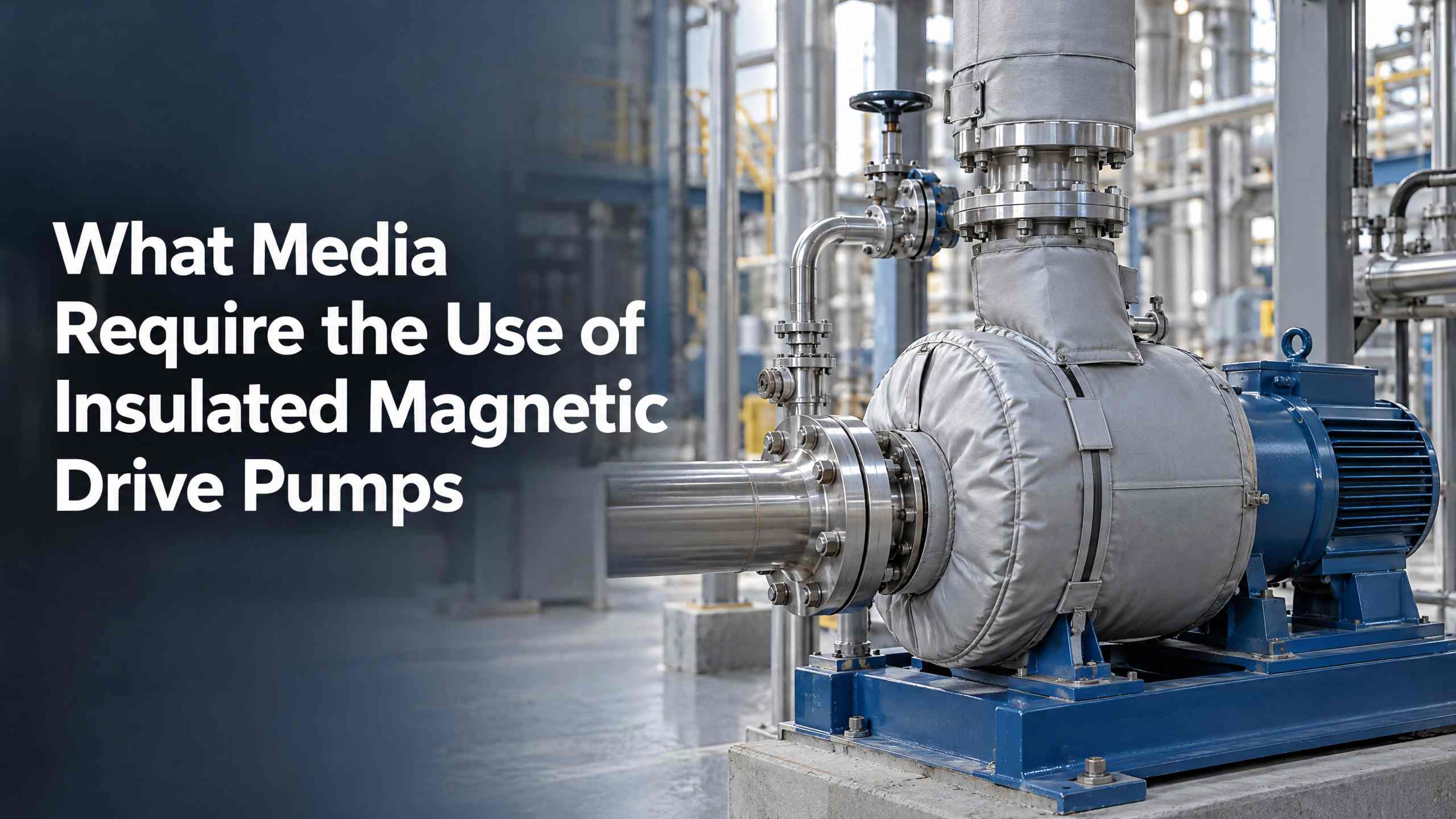 Quae Media Requirere usum Insulated Magnetic Coegi Pumps