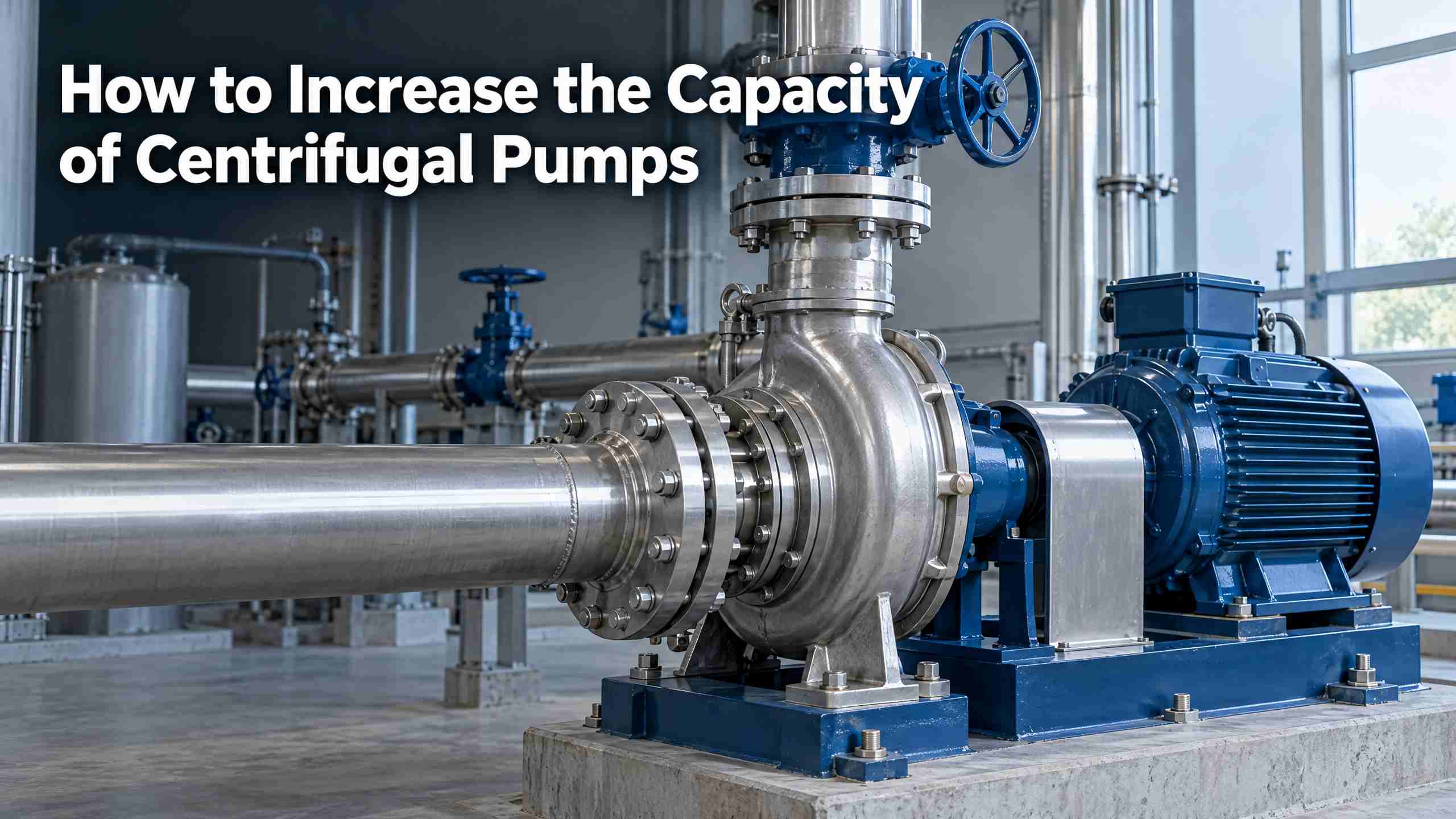 Quomodo augere Capacitatem Centrifugae Pumps